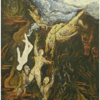 Pintura intitulada "O salvamento ( The…" por Gonçalo Carmine, Obras de arte originais