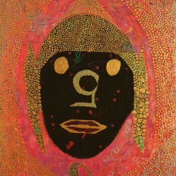 绘画 标题为“GOA” 由Ali Kasap, 原创艺术品, 丙烯 安装在木质担架架上