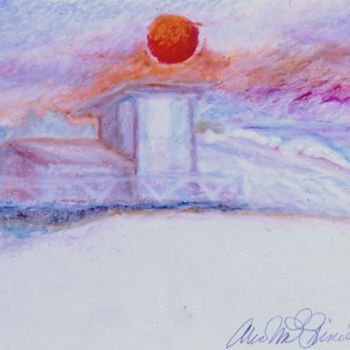Painting titled "Sunrise at Fire Isl…" by Alice Deprisco, Original Artwork