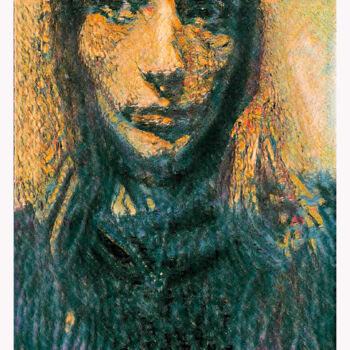 Printmaking titled "KHH-Soul" by Alice Odilon, Original Artwork, Analog Print