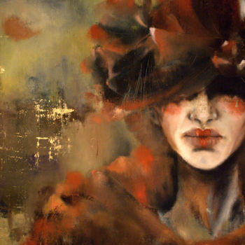 Картина под названием "Fortuna" - Alice Tortoroglio, Подлинное произведение искусства, Масло