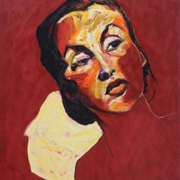 Pintura titulada "Tita Merello" por Alicia Besada, Obra de arte original, Oleo