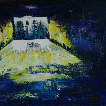 Painting titled "2009 tunnels Peresy…" by Alik Vetrof, Original Artwork, Oil