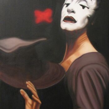 Картина под названием "М.Марсо" - Алиханов, Подлинное произведение искусства
