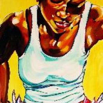 Painting titled "Caribbean Dance" by Alison Norton, Original Artwork