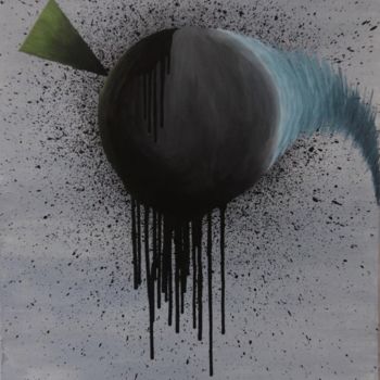 Peinture intitulée "The First Phase" par Alina Mar, Œuvre d'art originale, Acrylique