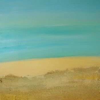 Malerei mit dem Titel "Dune" von Aline Messager, Original-Kunstwerk