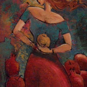 Malerei mit dem Titel "love" von Ali Norouzi, Original-Kunstwerk, Acryl