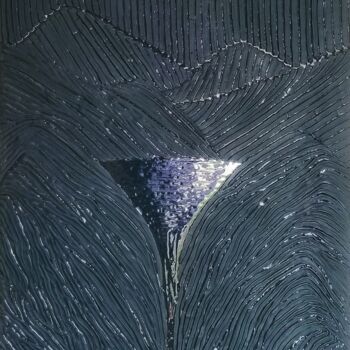 Картина под названием "Sourse" - Aliona Nicolaeva, Подлинное произведение искусства, Гипс Установлен на Деревянная рама для…