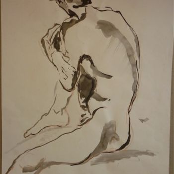 "Nu masculin" başlıklı Resim Aliona tarafından, Orijinal sanat