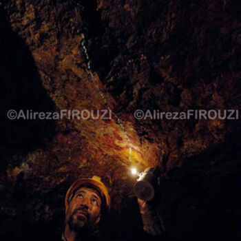 Φωτογραφία με τίτλο "Mine de Turquoise" από Alireza Firouzi, Αυθεντικά έργα τέχνης