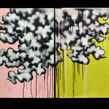 제목이 "Хмари"인 미술작품 Alisa Lysykh로, 원작, 기름