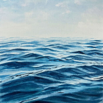 Painting titled "Clarity" by Alisa Vovk, Original Artwork, Watercolor