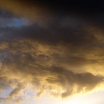 Photography titled "CLOUD STUDY II" by Alissa Cohen Solal, Original Artwork, Digital Photography