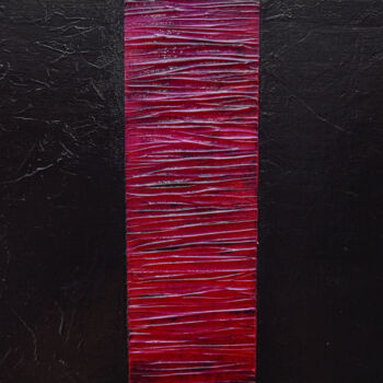 Peinture intitulée "Flot Rouge" par Alister Vanhille, Œuvre d'art originale, Acrylique