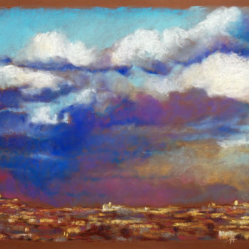 "Clouds" başlıklı Tablo Aliz Posta tarafından, Orijinal sanat, Pastel