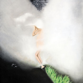 Pittura intitolato "The Touch Of The MI…" da Alketa Karavela, Opera d'arte originale, Olio