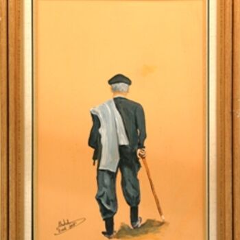 Pintura titulada "Ocaso" por Abdul Kader Al Khalil, Obra de arte original