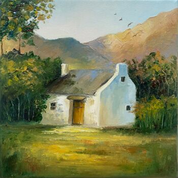 Painting titled "Sunny Scotland" by Alla Kyzymenko, Original Artwork, Oil
