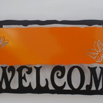 Sculpture titled "A Welcome Sign - Or…" by Alla Pikovski, Original Artwork, Other