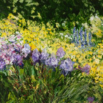 Malerei mit dem Titel "Sunshine Blossom" von Allan P Friedlander, Original-Kunstwerk, Acryl