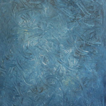 Картина под названием "Méditation 2" - Allan Sporidge, Подлинное произведение искусства, Масло