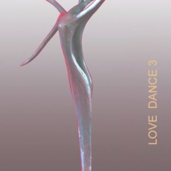 Escultura titulada "Love Dance1" por Ypym Shystyq, Obra de arte original, Fundición