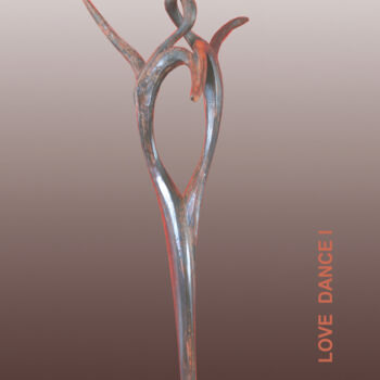Rzeźba zatytułowany „Love dance 3” autorstwa יפים שיסטיק, Oryginalna praca, Odlew
