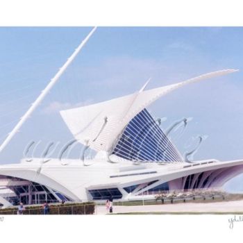 Arts numériques intitulée "Calatrava Milwakee…" par Ydelle And All That Jaz2, Œuvre d'art originale