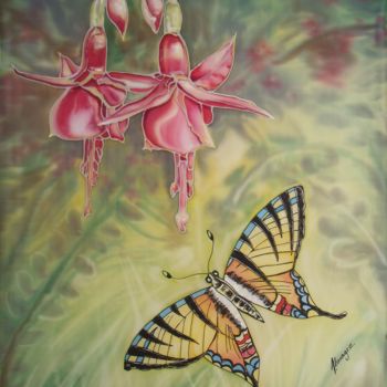 Pintura titulada "Fantasía primaveral" por Almagro, Obra de arte original, Otro