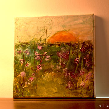 Painting titled "FLOWERS OF THE SUN" by Almareis, Original Artwork