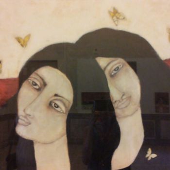 Schilderij getiteld "EN OTRO MUNDO" door Almudena Arias Parera, Origineel Kunstwerk