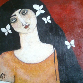 Painting titled "PENELOPE" by Almudena Arias Parera, Original Artwork