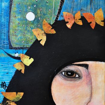 Malerei mit dem Titel "ISSAE DREAM" von Almudena Arias Parera, Original-Kunstwerk, Andere