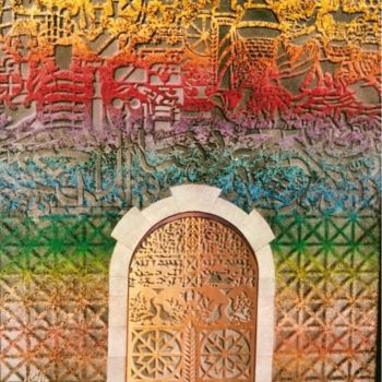 Painting titled "From the islamic tr…" by Mukheled Almukhtar, Original Artwork