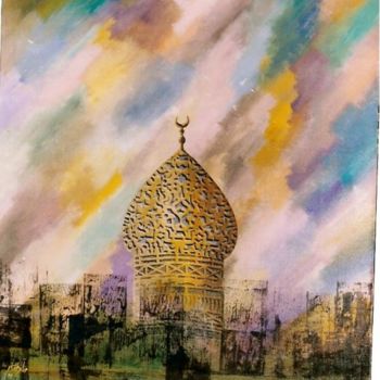 Ζωγραφική με τίτλο "From the islamic tr…" από Mukheled Almukhtar, Αυθεντικά έργα τέχνης
