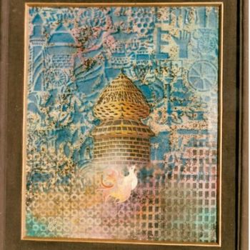 Painting titled "From the islamic tr…" by Mukheled Almukhtar, Original Artwork