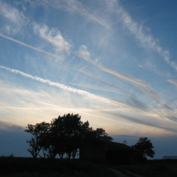 Fotografia intitolato "Ciel et Nature" da Alochka, Opera d'arte originale