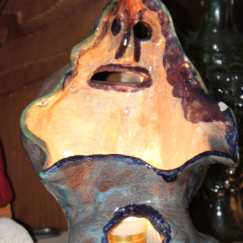 Sculpture titled "Intime" by Alochka, Original Artwork, Ceramics