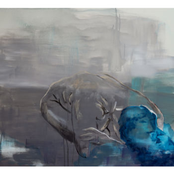 Pintura intitulada "Desolação 2-Desolat…" por Ana Leonor Rocha Rocha, Obras de arte originais, Acrílico