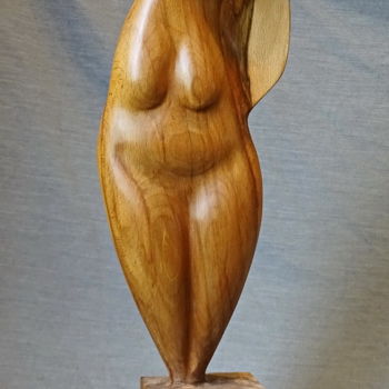 Sculpture intitulée "фигура" par Eduard Savin, Œuvre d'art originale