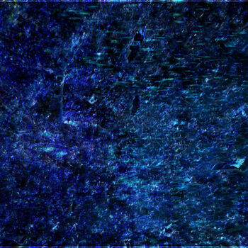 Digitale Kunst getiteld "Cold Energy I" door Altnacht, Origineel Kunstwerk, Digitale collage Gemonteerd op Houten paneel