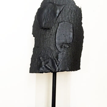Skulptur mit dem Titel "Poèm2" von Altone Mishino, Original-Kunstwerk, Holz