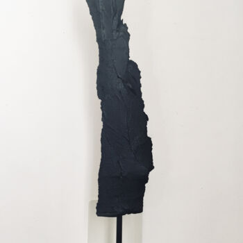 Skulptur mit dem Titel "Poèms8" von Altone Mishino, Original-Kunstwerk, Holz