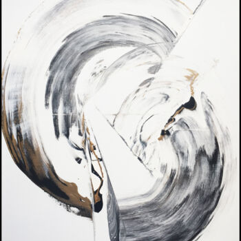 Schilderij getiteld "Rain Tree XI" door Altone Mishino, Origineel Kunstwerk, Acryl