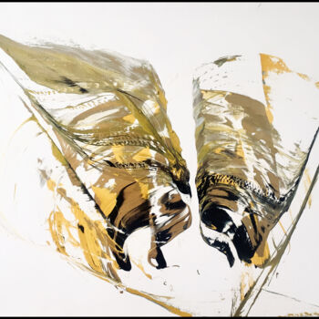 Peinture intitulée "The Wings of the Ph…" par Altone Mishino, Œuvre d'art originale, Acrylique