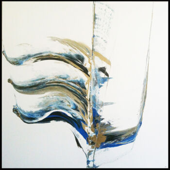 Malerei mit dem Titel "ailes-oceanes3" von Altone Mishino, Original-Kunstwerk, Öl