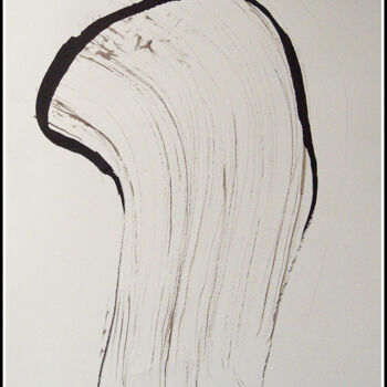Dibujo titulada "fugues 1" por Altone Mishino, Obra de arte original, Tinta