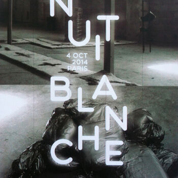 Installatie getiteld "nuit-blanche-2014" door Altone Mishino, Origineel Kunstwerk