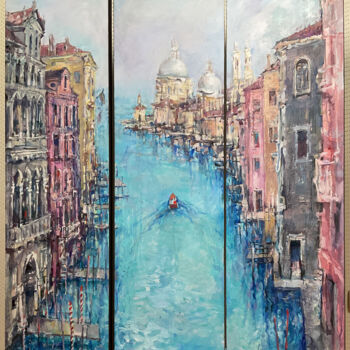 "Venice" başlıklı Tablo Alvis Zemzaris tarafından, Orijinal sanat, Petrol